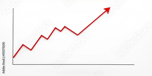 A sharply declining business graph, red line plummeting downwards on white background,  poor performance,  financial trouble