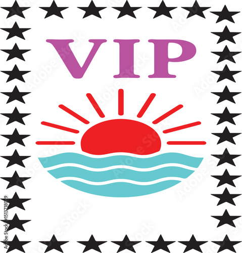 Creative Bag Typography Design Illustration.