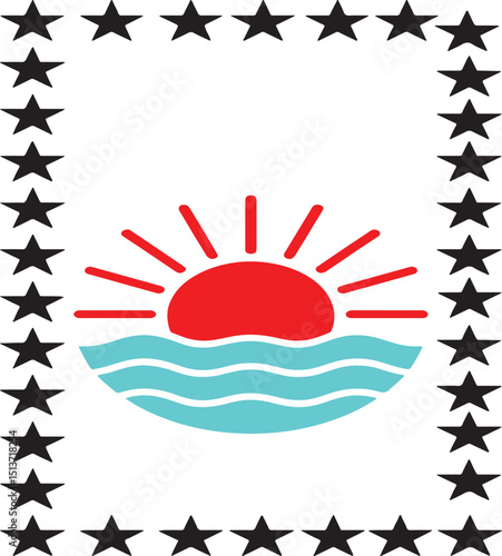 Creative Bag Typography Design Illustration.