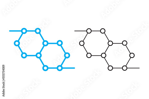 Hormones sign icon set. Human growth hormones vector icon. Testosterone male or estrogen female hormone line vector icon for ui designs.