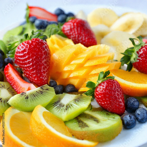 fresh assorted fruit salad