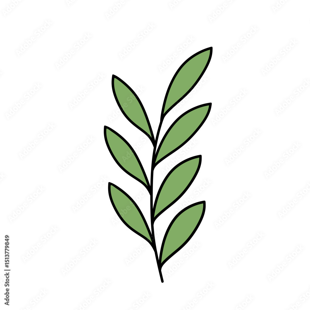 Obraz premium hand drawn flowers