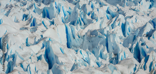 Taking an abstarct close-up of a glacier in Argentina 5