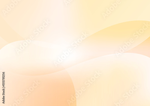 シンプルなオレンジのグラデーション背景　ベクター　素材	
