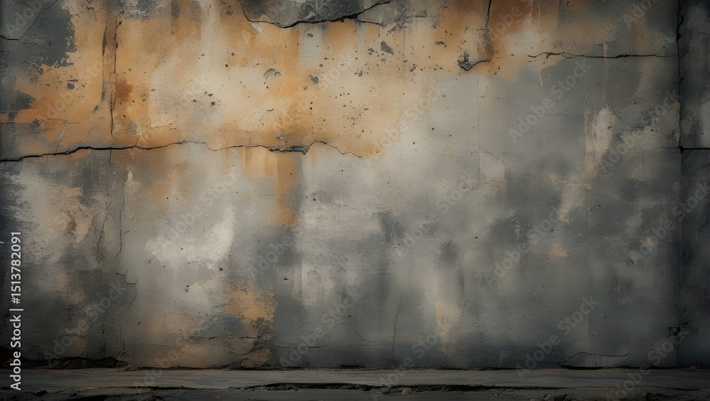 Naklejka premium grunge gray background with copy space grunge