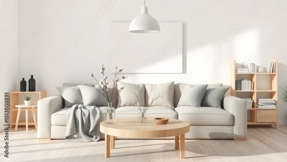 Obraz premium modern living room
