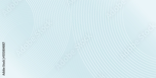 Modern abstract background. Glossy white gradient circle lines. Minimal geometric pattern. Simple graphic elements. Futuristic concept. Suitable for cover, poster, banner, brochure, eps10.