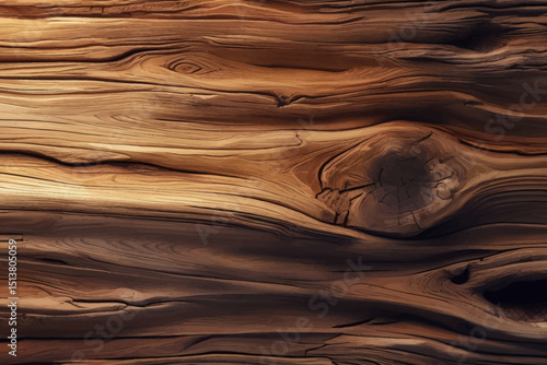 Wooden texture with natural patterns as an abstract background. Toned.