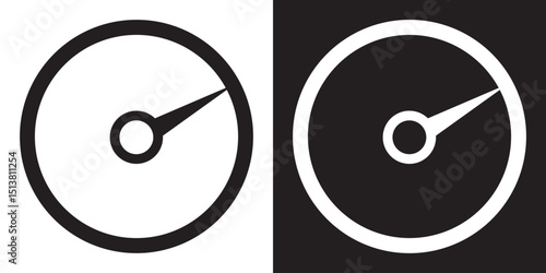 Speedometer speed  icon. Speed measurement vector. Car speed, fuel, RPM, tachometer. vector illustration. EPS 10/AI