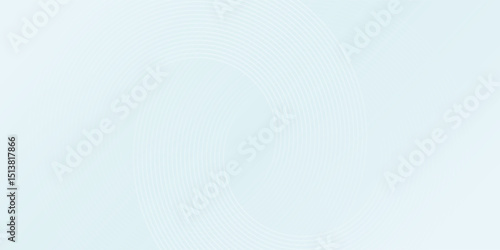 Modern abstract background. Glossy white gradient circle lines. Minimal geometric pattern. Simple graphic elements. Futuristic concept. Suitable for cover, poster, banner, brochure, eps10.