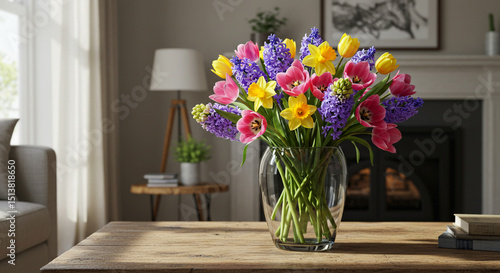 Wallpaper Mural bouquet of flowers Torontodigital.ca