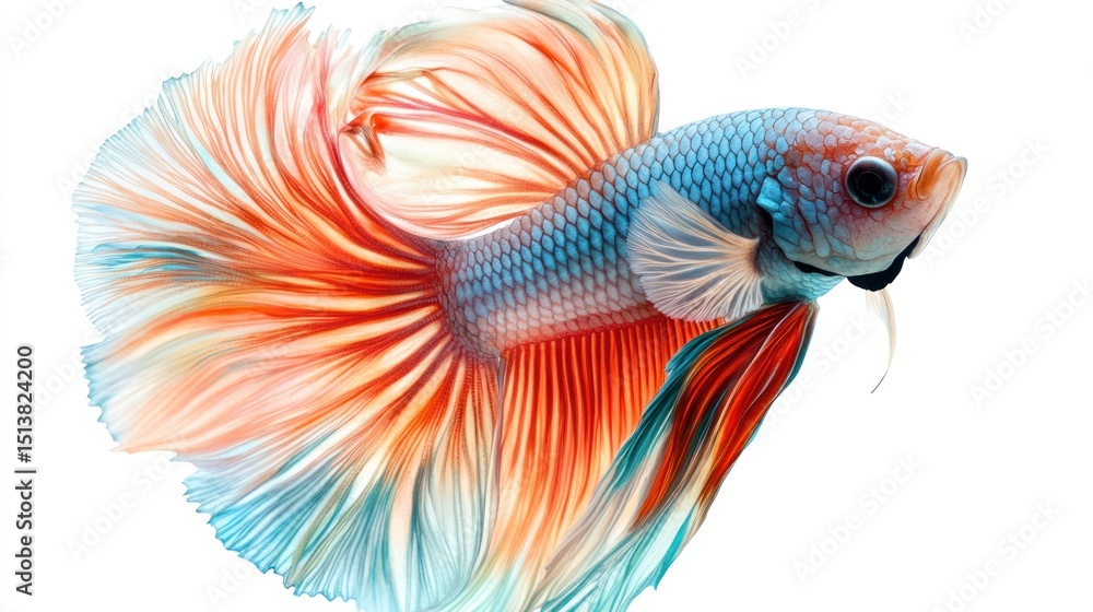 Fototapeta premium Vibrant Betta Fish