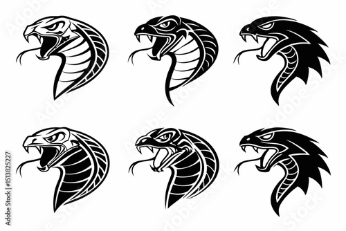 vector set of tribal tattoos