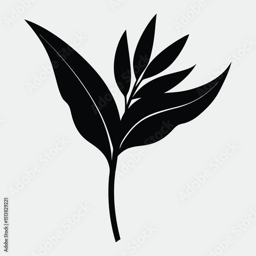 vector tree silhouette