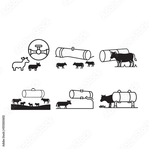 Cattle Water Trough System Efficient Watering Solutions for Livestock