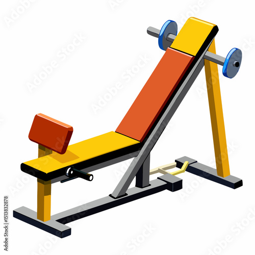 equipment, gym, 3d, fitness, sport, exercise, machine, health, training, illustration, metal, tool, business, isolated, bike, car, weight, hurdle