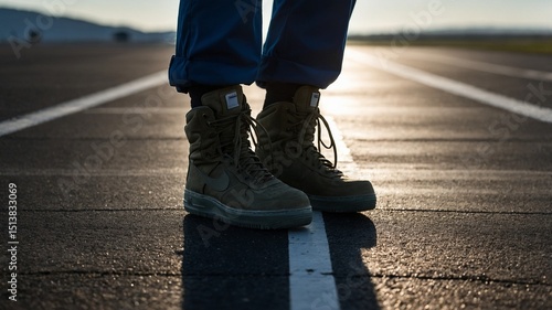 Wallpaper Mural man walking on the street Torontodigital.ca