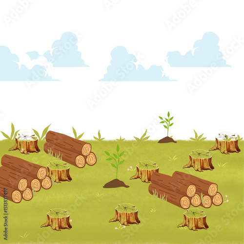 Illegal logging 