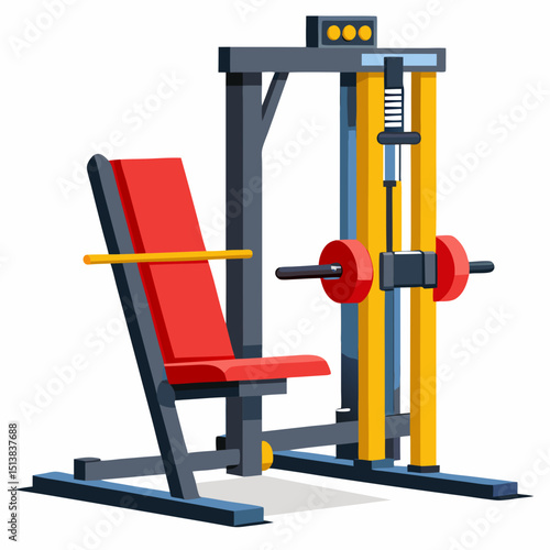 gym equipment on a treadmill
