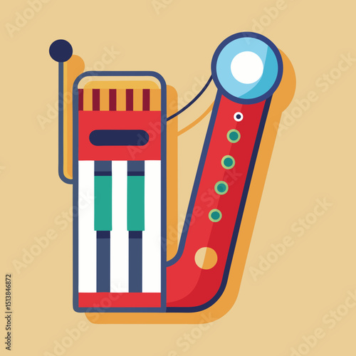 illustration of a pencil sharpener and eraser