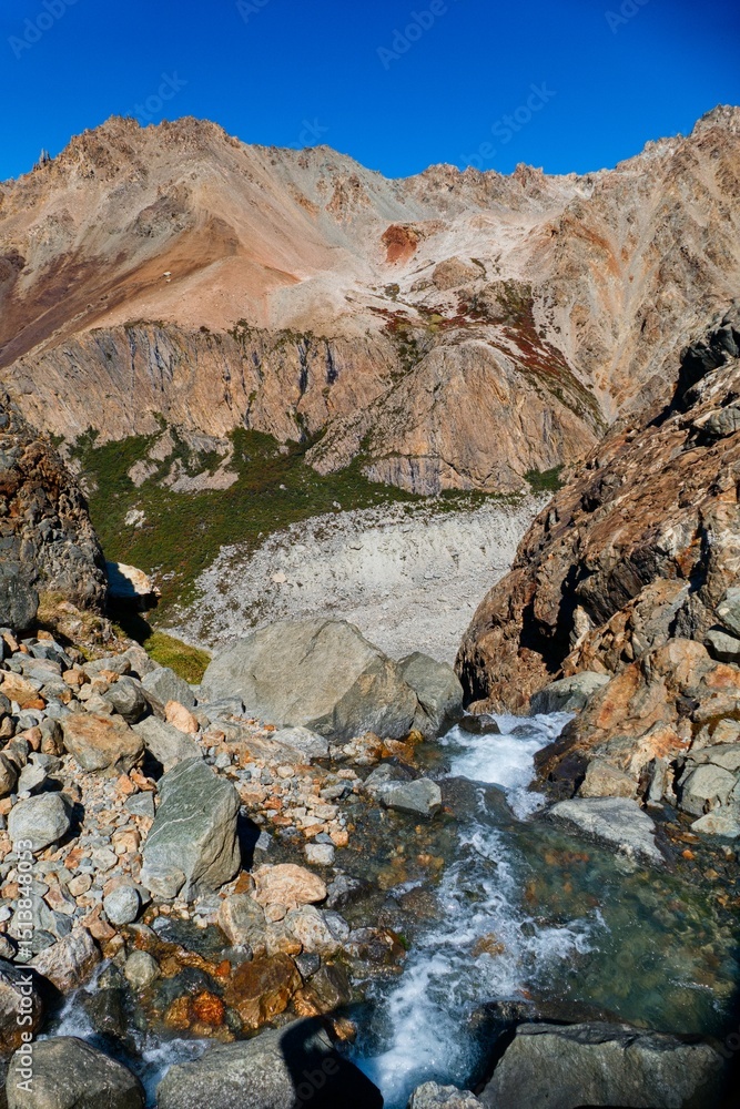 Obraz premium beautiful amazing patagonia nature in south america