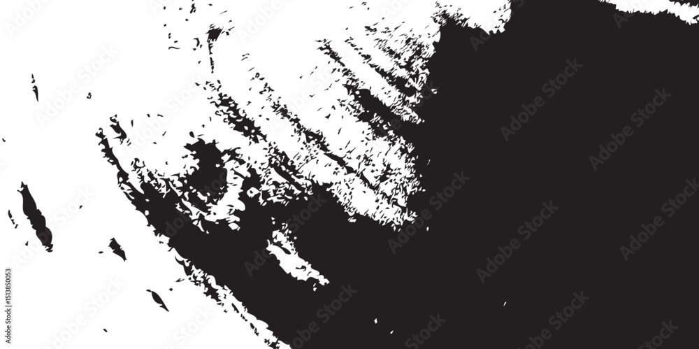 Fototapeta premium Old black gray background. Grunge texture. Close up the paper with white cracks