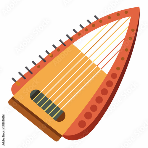 vector illustration of a musical instruments