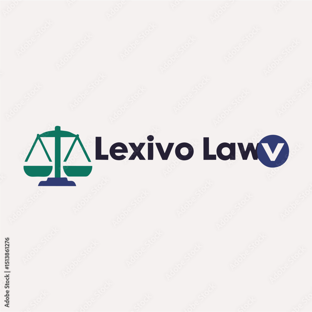 Law Firm Logo – Scale of Justice Icon for Legal Services and Attorneys Law Firm Logo – Scale of Justice Icon for Legal Services and Attorneys