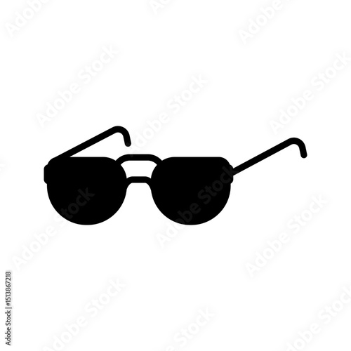 glasses, icon, ocular, sun, vector, man, illustration, summer, dark, cool, beach, fashion, isolated, frame, black, metal, hipster, medicine, eye, web, sunglasses, old, modern, care, vision, clothing, 