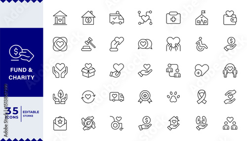  Pixel Perfect,,Fund & Charity icon set,Fund,CharityVolunteering and donation icons for web and mobile app. Help, caring, solidarity, alms,