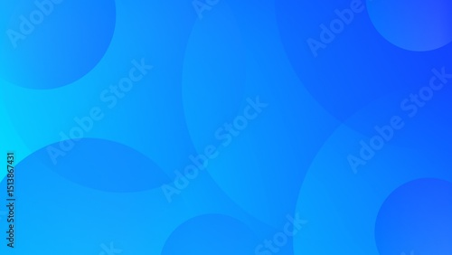 Fluid blue gradient shapes composition. for presentation design. Abstract blue background with soft overlapping circular shapes and gradient hues