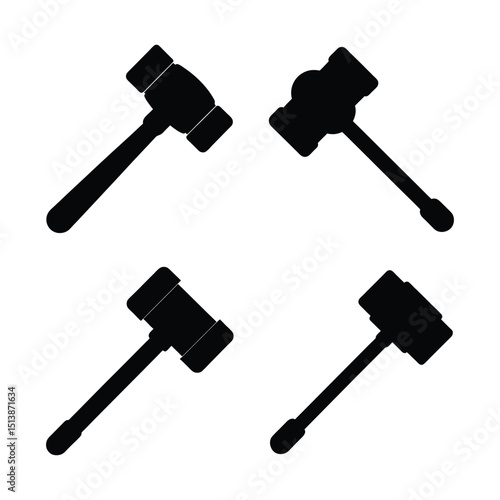 hammer isolated on white