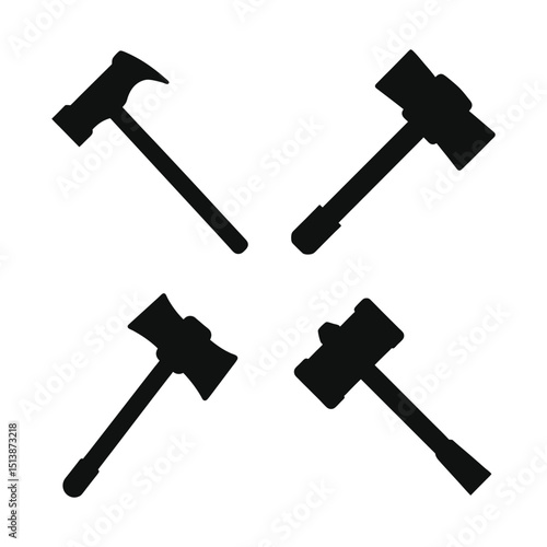 hammer isolated on white