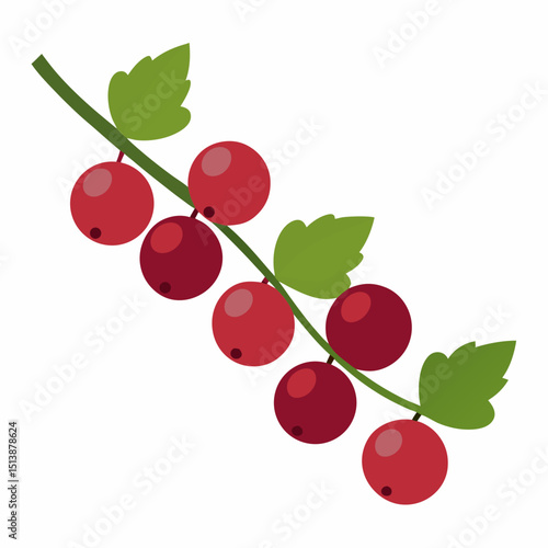 Set of Diverse Fruit Icons: Tropical and Berries