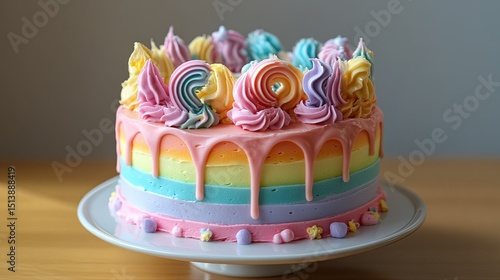 Wallpaper Mural birthday cake with candles Magical Frosting Cake Torontodigital.ca