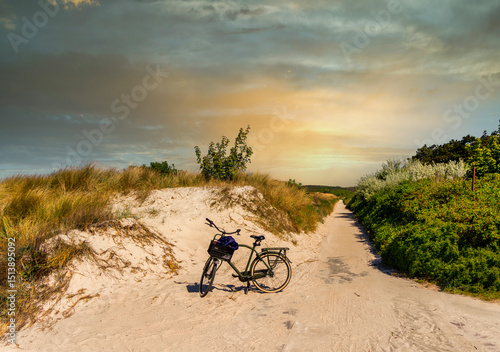 Fototapeta Naklejka Na Ścianę i Meble -  Der Südstrand auf der Insel Hiddensee, Rügen, Mecklenburg-Vorpommern, Deutschland