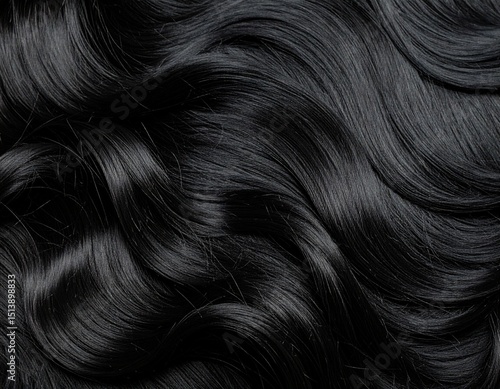 black hair texture