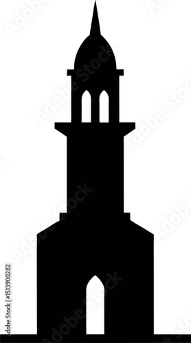 Islamic Ornaments Minaret Vector Collection of Silhouette Designs and amp illustration
