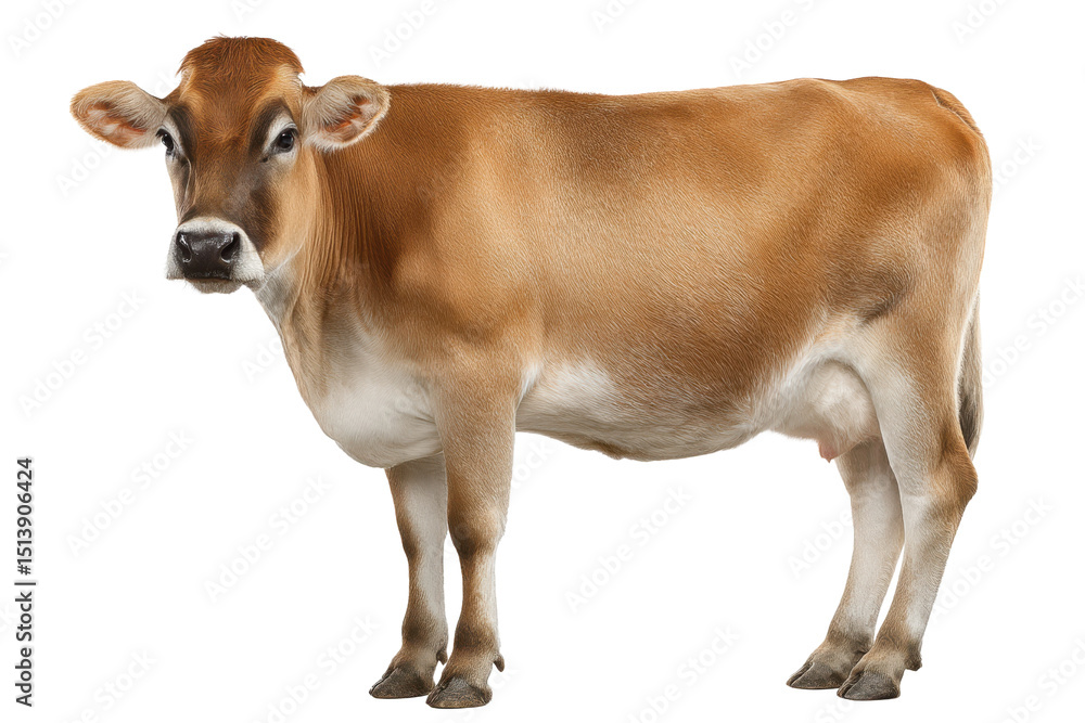 High-Yield Jersey Cow - Studio Shot High-Yield Jersey Cow - Studio Shot