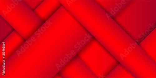 Red gradient banner, Smooth metal surface texture. Abstract metal background. Copy space for your design. vector