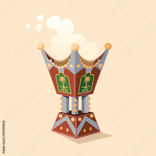 Traditional Saudi Incense Burner