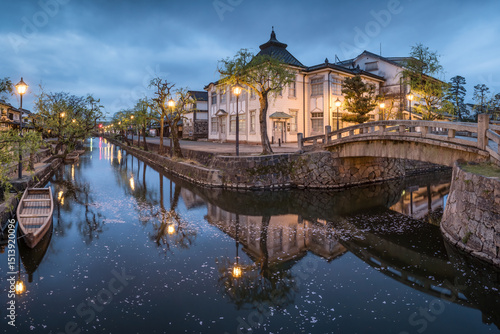 Historic Bikan Quarter in Kurashiki, Okayama Prefecture, Japan