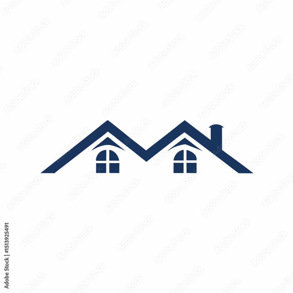 Simple Roofline and Window Logo Design
Simple Roofline and Window Logo Design
