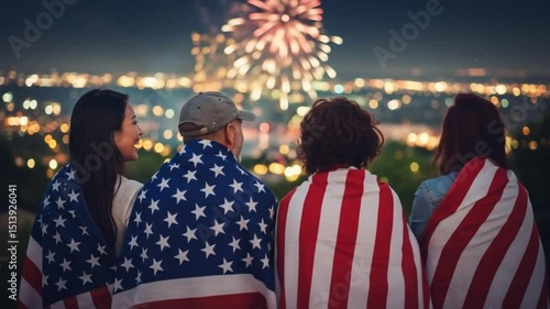 Celebrating Together A Joyful Fourth of July Occasion