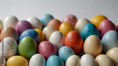 Festive Easter Egg Collection, A Colorful Celebration of Springtime