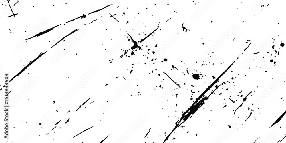 Black scratches texture dirty grainy and scratches transparent white background.Vector scratch marks on white and transparent background. Vector abstract style black paintbrush design banner templates Black scratches texture dirty grainy and scratches transparent white background.Vector scratch marks on white and transparent background. Vector abstract style black paintbrush design banner templates