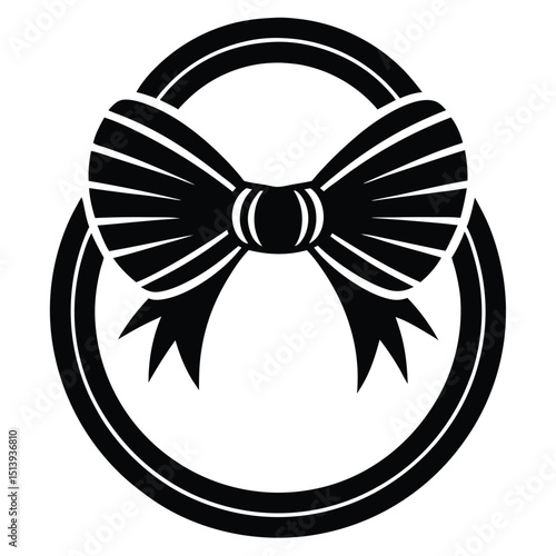 Hair Bow Ring Vector Set – Cute Black and White Clipart

Stylized Bow Hair Ties – Girly Fashion Vector Icons

Black and White Bow Accessories – Cartoon Style Clipart