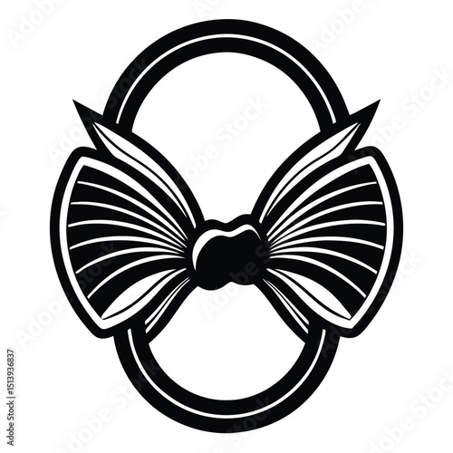 Hair Bow Ring Vector Set – Cute Black and White Clipart

Stylized Bow Hair Ties – Girly Fashion Vector Icons

Black and White Bow Accessories – Cartoon Style Clipart