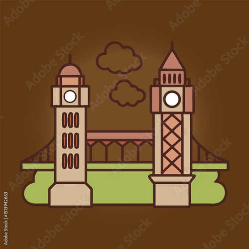 A watchtower or guardtower post