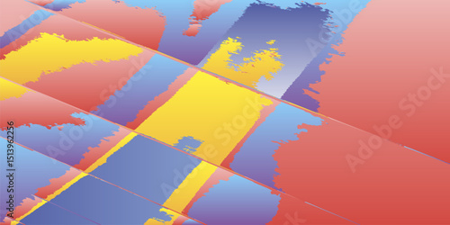 Heterogeneous chaotic background. Torn abstract background. Vector illustration